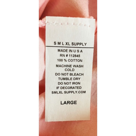 The Beatles All You Need Is‎ Love Graphic T-Shirt Womens Large Pink - Picture 7 of 7